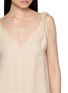  - THE LOOM - Knotted Shoulder Draped Maxi Dress