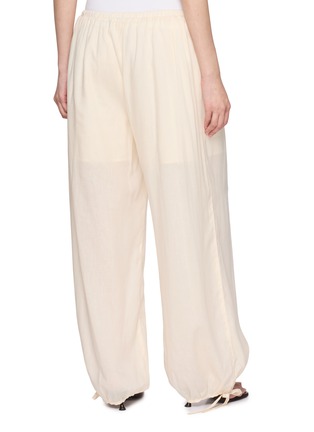 Back View - Click To Enlarge - THE LOOM - Summer Drawstring Sheer Pants