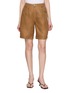 THE LOOM Linen Denim Bermuda Shorts