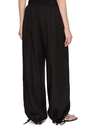 Back View - Click To Enlarge - THE LOOM - Summer Drawstring Sheer Pants