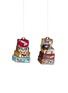 Main View - Click To Enlarge - KURT S ADLER - Stack Suitcase Hanging Christmas Ornament Set