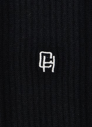 Detail View - Click To Enlarge - COMME DES GARÇONS HOMME - Logo Embroidery Socks