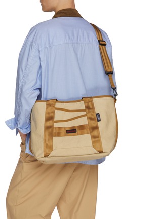 Front View - Click To Enlarge - COMME DES GARÇONS HOMME - X BRIEFING Bio Stone Treated Tote