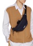 Figure View - Click To Enlarge - COMME DES GARÇONS HOMME - Corduroy Waist Bag
