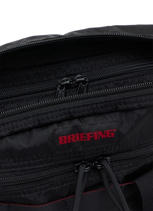 Detail View - Click To Enlarge - COMME DES GARÇONS HOMME - X BRIEFING Cordura Diamond Rip Crossbody Bag