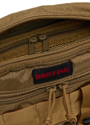 Detail View - Click To Enlarge - COMME DES GARÇONS HOMME - X BRIEFING Cordura Diamond Rip Crossbody Bag