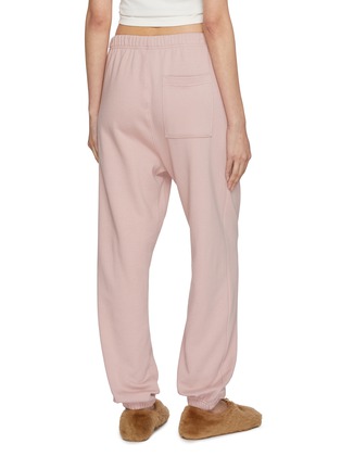 Back View - Click To Enlarge - NYLORA - Embroidered Elasticated Waistband Pants