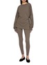 Figure View - Click To Enlarge - NYLORA - Elsie Long Sleeve Side Knot Top