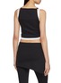 Back View - Click To Enlarge - NYLORA - Aubrey Sleeveless Mock Layered Ribbed Top