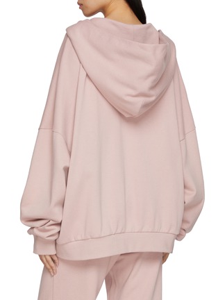 Back View - Click To Enlarge - NYLORA - Tori Oversized Zip Up Hoodie