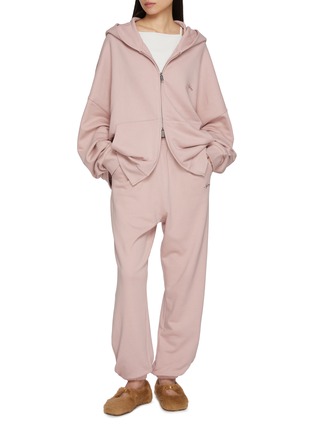 Figure View - Click To Enlarge - NYLORA - Tori Oversized Zip Up Hoodie