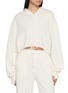 NYLORA Ivy Cropped Drawstring Hoodie