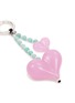 Detail View - Click To Enlarge - STRING TING - Rosewater Heart Bag Charm