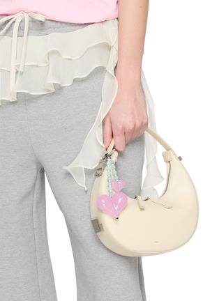 Figure View - Click To Enlarge - STRING TING - Rosewater Heart Bag Charm