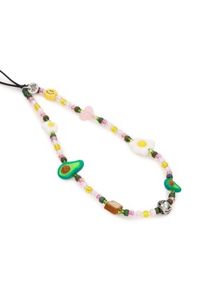 Detail View - Click To Enlarge - STRING TING - Brunch Club Wristlet Phone Strap