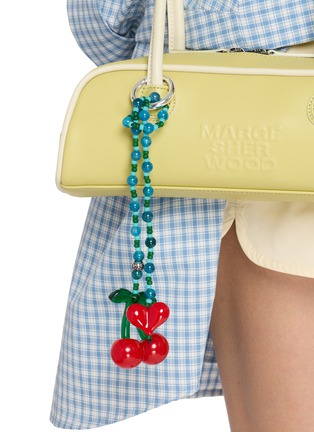 Front View - Click To Enlarge - STRING TING - Costa Azzura Cerise Bag Charm