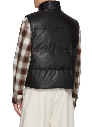 Back View - Click To Enlarge - KRUF - Reversible Leather Vest