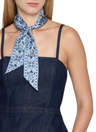 Figure View - Click To Enlarge - CALL IT BY YOUR NAME - Printed Silk Scarves