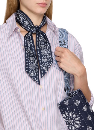 Figure View - Click To Enlarge - CALL IT BY YOUR NAME - Printed Silk Scarves