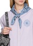 Figure View - Click To Enlarge - CALL IT BY YOUR NAME - Large Printed Silk Bandana