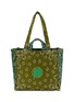 Main View - Click To Enlarge - CALL IT BY YOUR NAME - Medium Cabas Clover Cotton Tote Bag