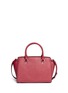 Back View - Click To Enlarge - MICHAEL KORS - 'Selma' medium saffiano leather satchel