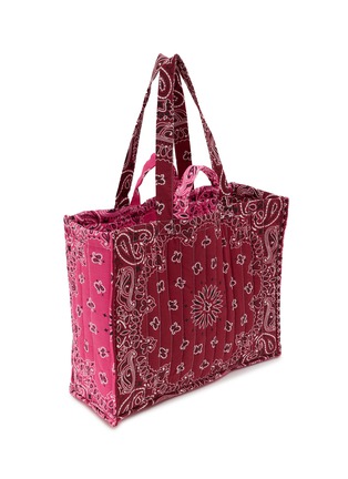 Detail View - Click To Enlarge - CALL IT BY YOUR NAME - Maxi Cabas Love Cotton Tote Bag