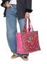 Figure View - Click To Enlarge - CALL IT BY YOUR NAME - Maxi Cabas Love Cotton Tote Bag