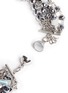 Detail View - Click To Enlarge - MOUNSER - Teardrop crystal pendant multi chain necklace