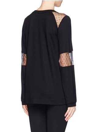 Back View - Click To Enlarge - SEE BY CHLOÉ - Lace panel top