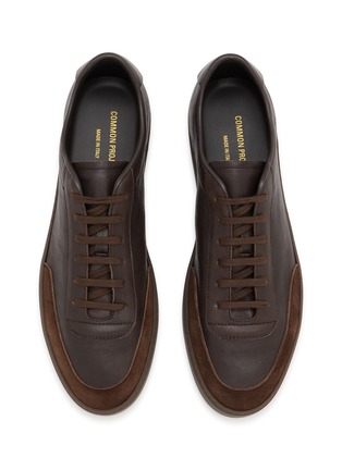 Detail View - Click To Enlarge - COMMON PROJECTS - Court Classic Leather Men's Sneakers