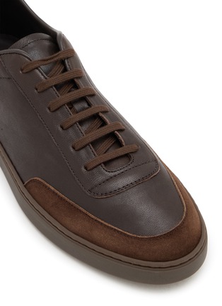 Detail View - Click To Enlarge - COMMON PROJECTS - Court Classic Leather Men's Sneakers
