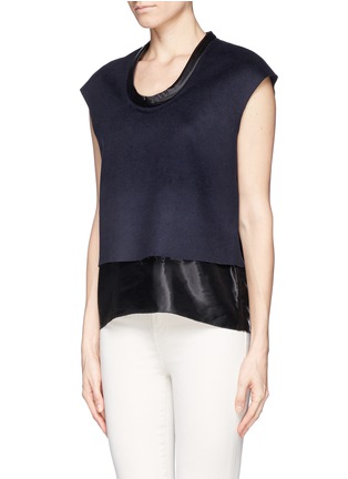 Front View - Click To Enlarge - ACNE STUDIOS - 'Joey' layer top