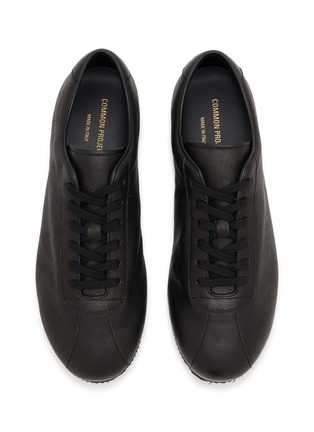 Detail View - Click To Enlarge - COMMON PROJECTS - Driving Shoe Leather Men's Sneakers
