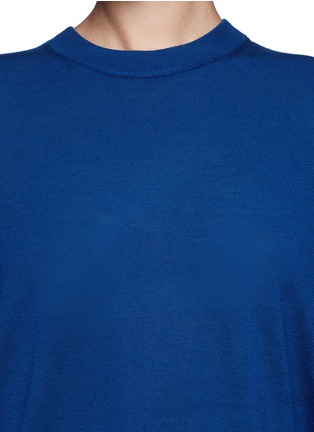 Detail View - Click To Enlarge - ACNE STUDIOS - 'Delight O Mer' merino wool sweater