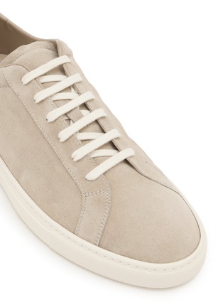 Detail View - Click To Enlarge - COMMON PROJECTS - Achilles Slim Premium Suede Men's Sneakers