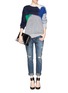 Figure View - Click To Enlarge - CURRENT/ELLIOTT - 'Stiletto' slouchy jeans