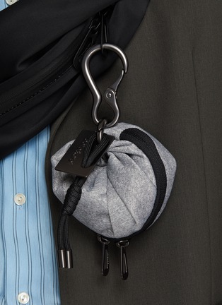 Front View - Click To Enlarge - CÔTE&CIEL - Aóos Nano Woven Bag Charm