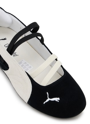 Detail View - Click To Enlarge - PUMA SHOES - Speedcat Suede Ballet Flats