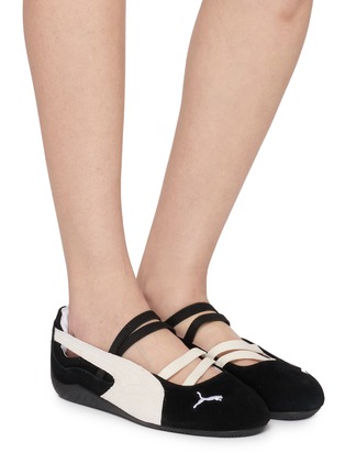 Figure View - Click To Enlarge - PUMA SHOES - Speedcat Suede Ballet Flats