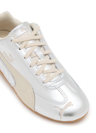 Detail View - Click To Enlarge - PUMA SHOES - Speedcat Silver Women's Sneakers