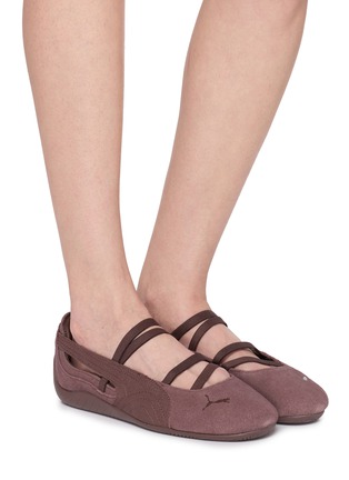 Figure View - Click To Enlarge - PUMA - Speedcat Ballet Python Low Top Women's Sneakers