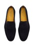 Detail View - Click To Enlarge - DOUCAL'S - Suede Penny Loafers