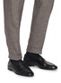 Figure View - Click To Enlarge - DOUCAL'S - Leather Penny Loafers