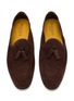 Detail View - Click To Enlarge - DOUCAL'S - Suede Penny Loafers