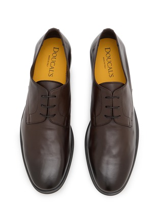 Detail View - Click To Enlarge - DOUCAL'S - Leather Derby Shoes