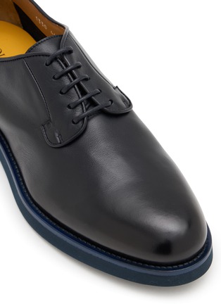 Detail View - Click To Enlarge - DOUCAL'S - Leather Derby Shoes