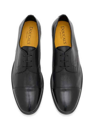 Detail View - Click To Enlarge - DOUCAL'S - Leather Derby Shoes