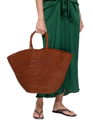 Figure View - Click To Enlarge - LIMAIA - Rinah Raffia Tote Bag