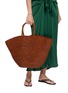 Figure View - Click To Enlarge - LIMAIA - Rinah Raffia Tote Bag